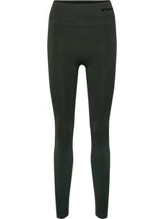 hummel hmlTIF SEAMLESS HIGH WAIST TIGHTS Tights Damen CLIMBING IVY