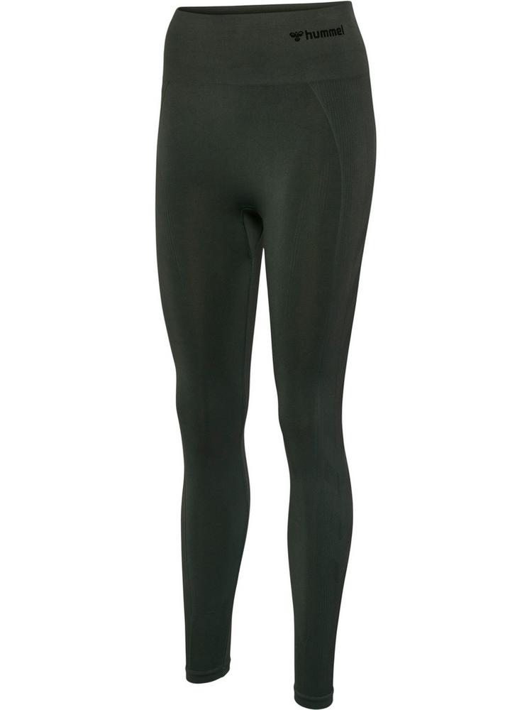 hummel hummel hmlTIF SEAMLESS HIGH WAIST TIGHTS Tights Damen - CLIMBING IVY - 1 | SportScheck