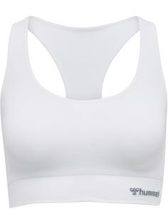 hummel hmlTIF SEAMLESS SPORTS TOP Funktionstop Damen WHITE