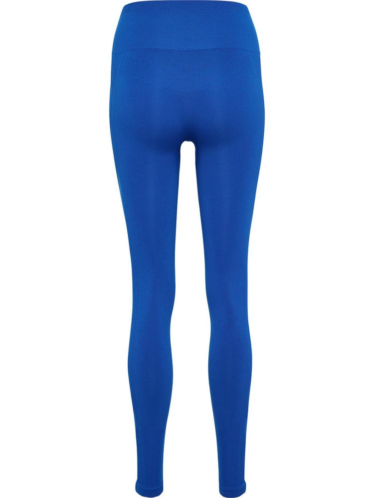 hummel hummel hmlTIF SEAMLESS HIGH WAIST TIGHTS Tights Damen - OLYMPIAN BLUE - 0 | SportScheck