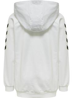 Rückansicht von hummel HMLGO KIDS COTTON HOODIE Hoodie Kinder WHITE