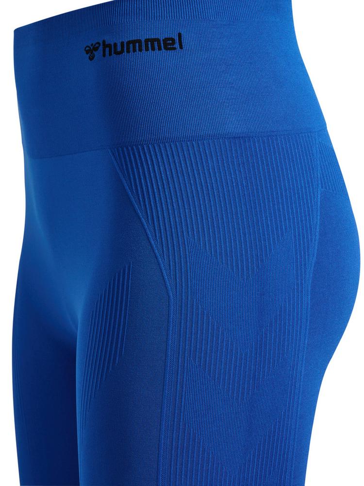 hummel hummel hmlTIF SEAMLESS HIGH WAIST TIGHTS Tights Damen - OLYMPIAN BLUE - 0 | SportScheck