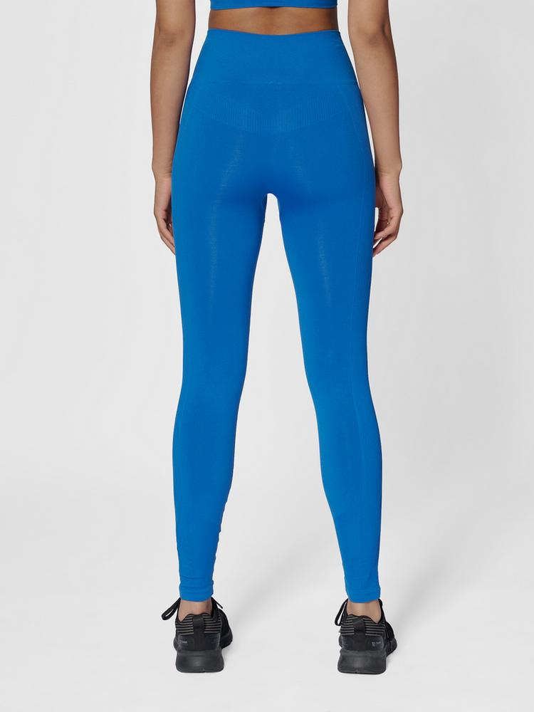 hummel hummel hmlTIF SEAMLESS HIGH WAIST TIGHTS Tights Damen - OLYMPIAN BLUE - 1 | SportScheck