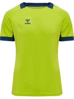 hummel hmlLEAD S/S POLY JERSEY Funktionsshirt LIME PUNCH