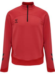 hummel hmlLEAD HALF ZIP KIDS Funktionssweatshirt Kinder TRUE RED