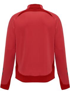 Rückansicht von hummel hmlLEAD HALF ZIP KIDS Funktionssweatshirt Kinder TRUE RED