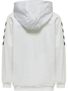 Rückansicht von hummel HMLGO KIDS COTTON ZIP HOODIE Funktionssweatshirt Kinder WHITE