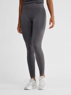 Rückansicht von hummel hmlTIF SEAMLESS HIGH WAIST TIGHTS Tights Damen BLACKENED PEARL