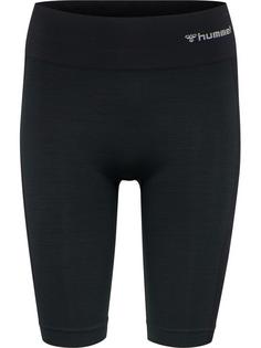 hummel hmlCLEA SEAMLESS CYCLING SHORTS Funktionsshorts Damen BLACK MELANGE
