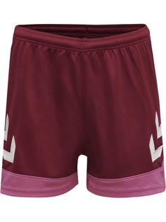 hummel hmlLEAD WOMENS POLY SHORTS Funktionsshorts Damen BIKING RED