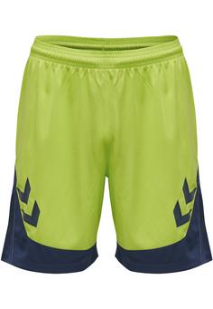 hummel hmlLEAD POLY SHORTS Funktionsshorts Herren LIME PUNCH