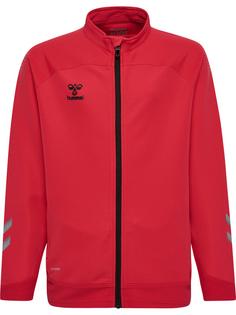 hummel hmlLEAD POLY ZIP JACKET KIDS Funktionssweatshirt Kinder TRUE RED