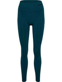 hummel hmlTIF SEAMLESS HIGH WAIST TIGHTS Tights Damen DARK SEA