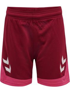 hummel hmlLEAD POLY SHORTS KIDS Funktionsshorts Kinder BIKING RED