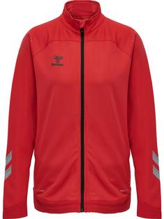 hummel hml LEAD WOMEN POLY ZIP JACKET Funktionssweatshirt Damen TRUE RED