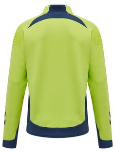 Rückansicht von hummel hmlLEAD HALF ZIP KIDS Funktionssweatshirt Kinder LIME PUNCH