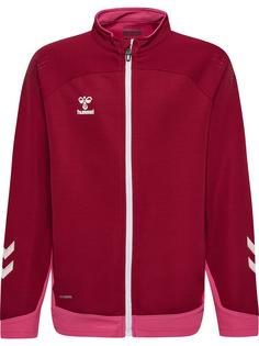 hummel hmlLEAD POLY ZIP JACKET KIDS Funktionssweatshirt Kinder BIKING RED
