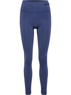 hummel hmlTIF SEAMLESS HIGH WAIST TIGHTS Tights Damen BLUE INDIGO