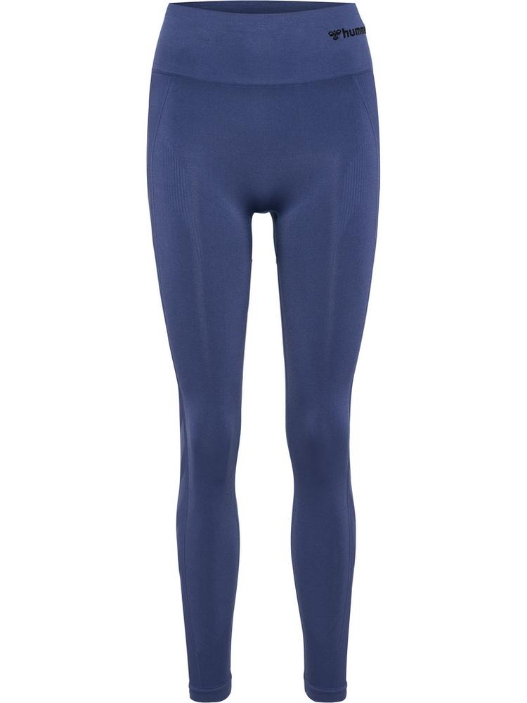 hummel hummel hmlTIF SEAMLESS HIGH WAIST TIGHTS Tights Damen - BLUE INDIGO - 0 | SportScheck