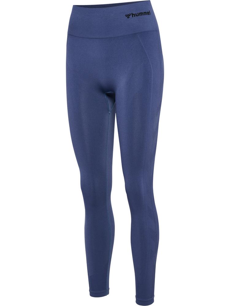 hummel hummel hmlTIF SEAMLESS HIGH WAIST TIGHTS Tights Damen - BLUE INDIGO - 1 | SportScheck