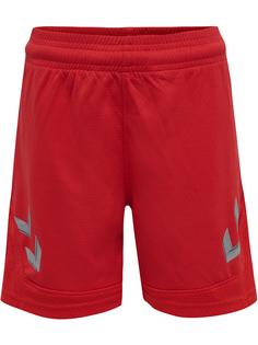 hummel hmlLEAD POLY SHORTS KIDS Funktionsshorts Kinder TRUE RED