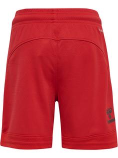 Rückansicht von hummel hmlLEAD POLY SHORTS KIDS Funktionsshorts Kinder TRUE RED