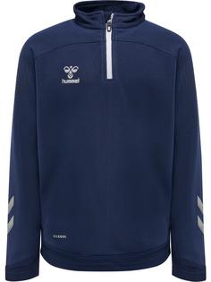 hummel hmlLEAD HALF ZIP KIDS Funktionssweatshirt Kinder MARINE