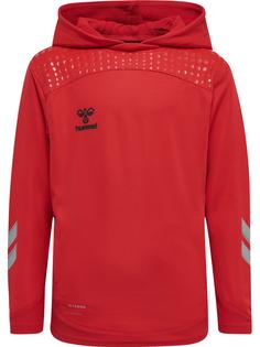 hummel hmlLEAD POLY HOODIE KIDS Hoodie Kinder TRUE RED