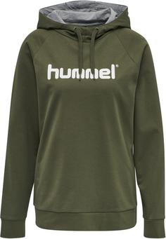 hummel HMLGO COTTON LOGO HOODIE WOMAN Hoodie Damen GRAPE LEAF