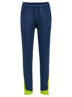 hummel hmlLEAD WOMEN POLY PANTS Trainingshose Damen DARK DENIM