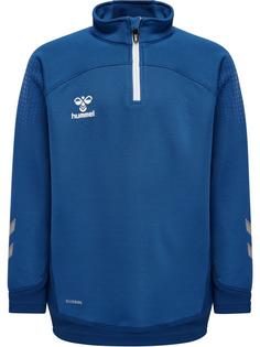 hummel hmlLEAD HALF ZIP KIDS Funktionssweatshirt Kinder TRUE BLUE