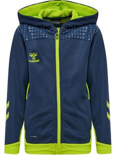 hummel hmlLEAD ZIP POLY HOODIE KIDS Hoodie Kinder DARK DENIM