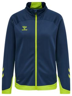 hummel hml LEAD WOMEN POLY ZIP JACKET Funktionssweatshirt Damen DARK DENIM