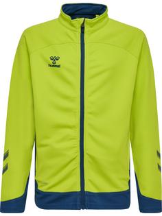 hummel hmlLEAD POLY ZIP JACKET KIDS Funktionssweatshirt Kinder LIME PUNCH