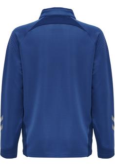 Rückansicht von hummel hmlLEAD POLY ZIP JACKET KIDS Funktionssweatshirt Kinder TRUE BLUE