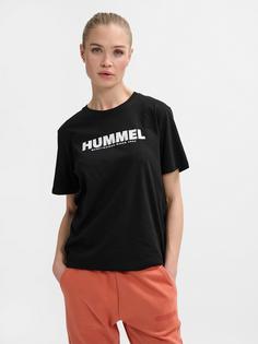 Rückansicht von hummel hmlLEGACY T-SHIRT Funktionsshirt BLACK