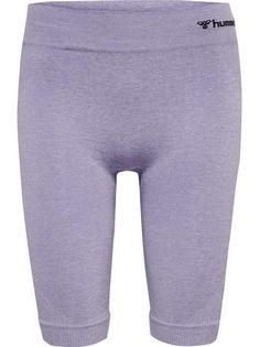 hummel hmlCI SEAMLESS CYCLING SHORTS Funktionsshorts Damen LAVENDER MELANGE