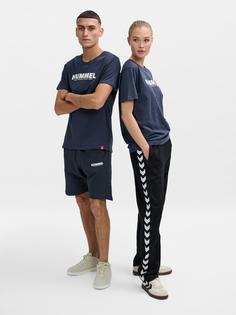 Rückansicht von hummel hmlLEGACY T-SHIRT Funktionsshirt BLUE NIGHTS