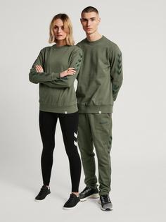 Rückansicht von hummel hmlLEGACY CHEVRON SWEATSHIRT Funktionssweatshirt BEETLE