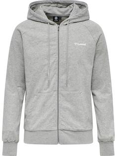 hummel hmlISAM ZIP HOODIE Hoodie Herren GREY MELANGE