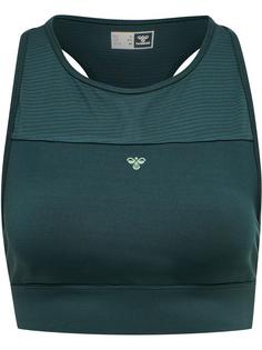 hummel hmlNORMA SPORTS BRA Sport-BH Damen DARKEST SPRUCE