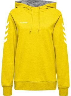 hummel HMLGO COTTON HOODIE WOMAN Hoodie Damen SPORTS YELLOW
