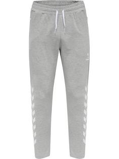 hummel hmlRAY 2.0 TAPERED PANTS Hose Herren GREY MELANGE