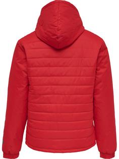 Rückansicht von hummel hmlPROMO SHORT BENCH JACKET Funktionssweatshirt Herren TRUE RED