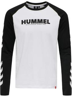 hummel hmlLEGACY BLOCKED T-SHIRT L/S Funktionsshirt WHITE