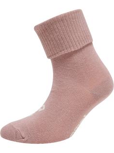 Rückansicht von hummel SORA 3-PACK SOCK Freizeitsocken Kinder WOODROSE