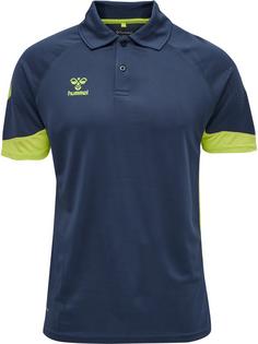 hummel hmlLEAD FUNCTIONAL KIDS POLO Funktionsshirt Kinder DARK DENIM