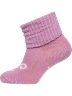 Rückansicht von hummel SORA 3-PACK SOCK Freizeitsocken Kinder WINSOME ORCHID