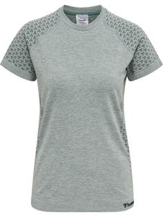 hummel hmlCI SEAMLESS T-SHIRT Funktionsshirt Damen NORTH ATLANTIC MELANGE
