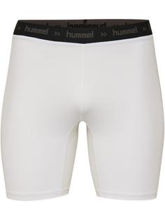 hummel HML FIRST PERFORMANCE TIGHT SHORTS Tights Herren WHITE